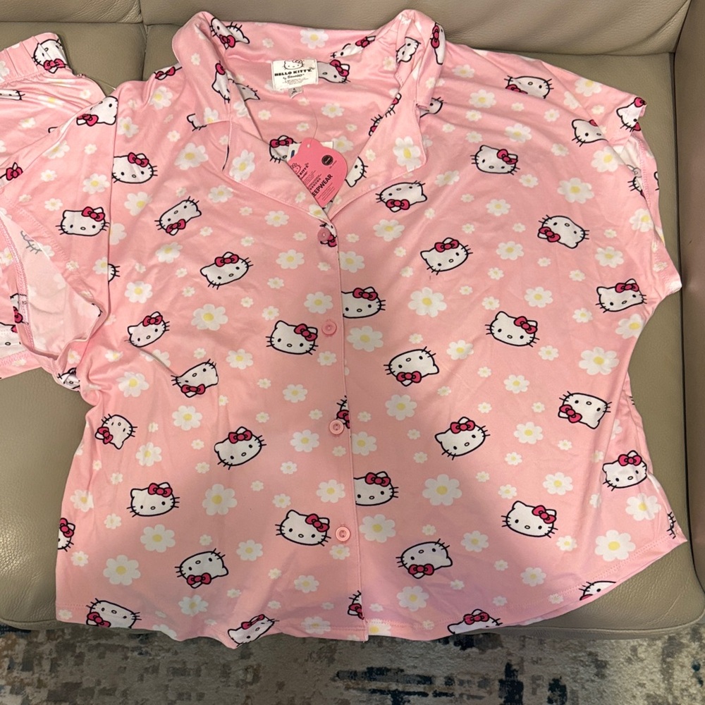 Pink Hello Kitty Pajama set